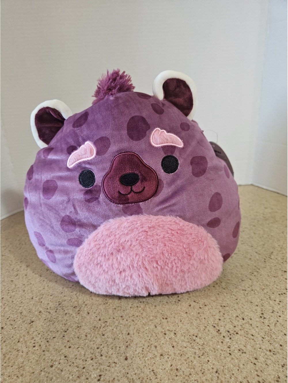 Squishmallows Gino the Maroon Hyena - RARE